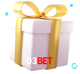 Receba seus bônus de boas-vindas no 03Bet